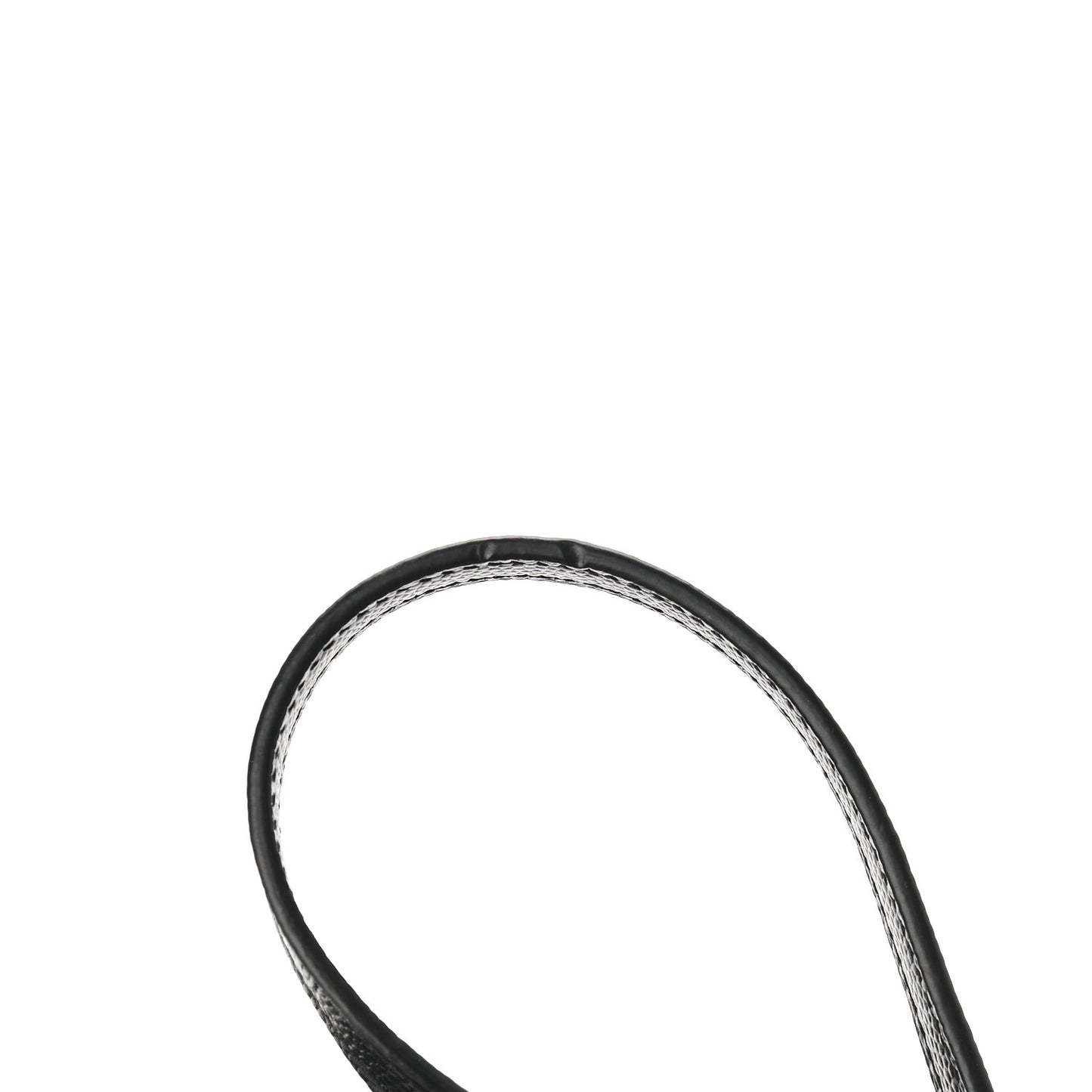 Grain De Poudre Matelasse Chevron Monogram Envelope Chain Wallet Black