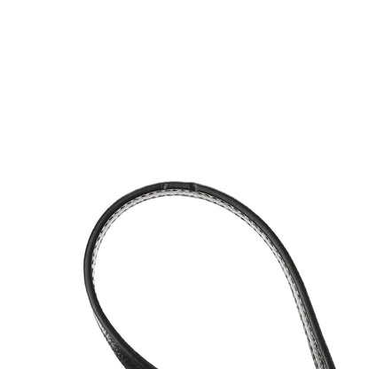 Saint Laurent Grain De Poudre Matelasse Chevron Monogram Envelope Chain Wallet Black 11 of 11