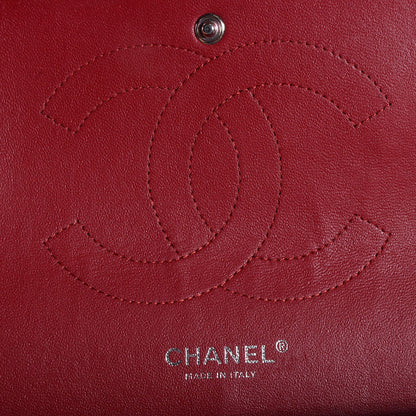 Chanel Caviar Quilted Jumbo Double Flap Red 7 of 9