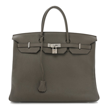 Hermes Togo Birkin 40 Etain 1 of 14