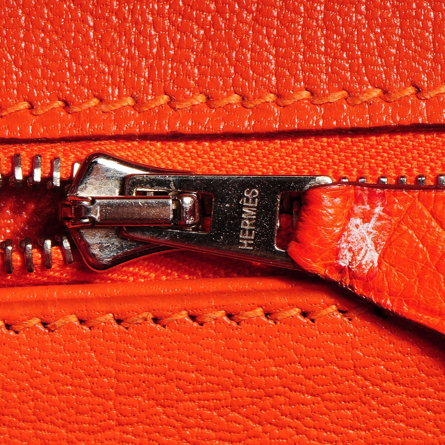 Ostrich Birkin 35 Orange