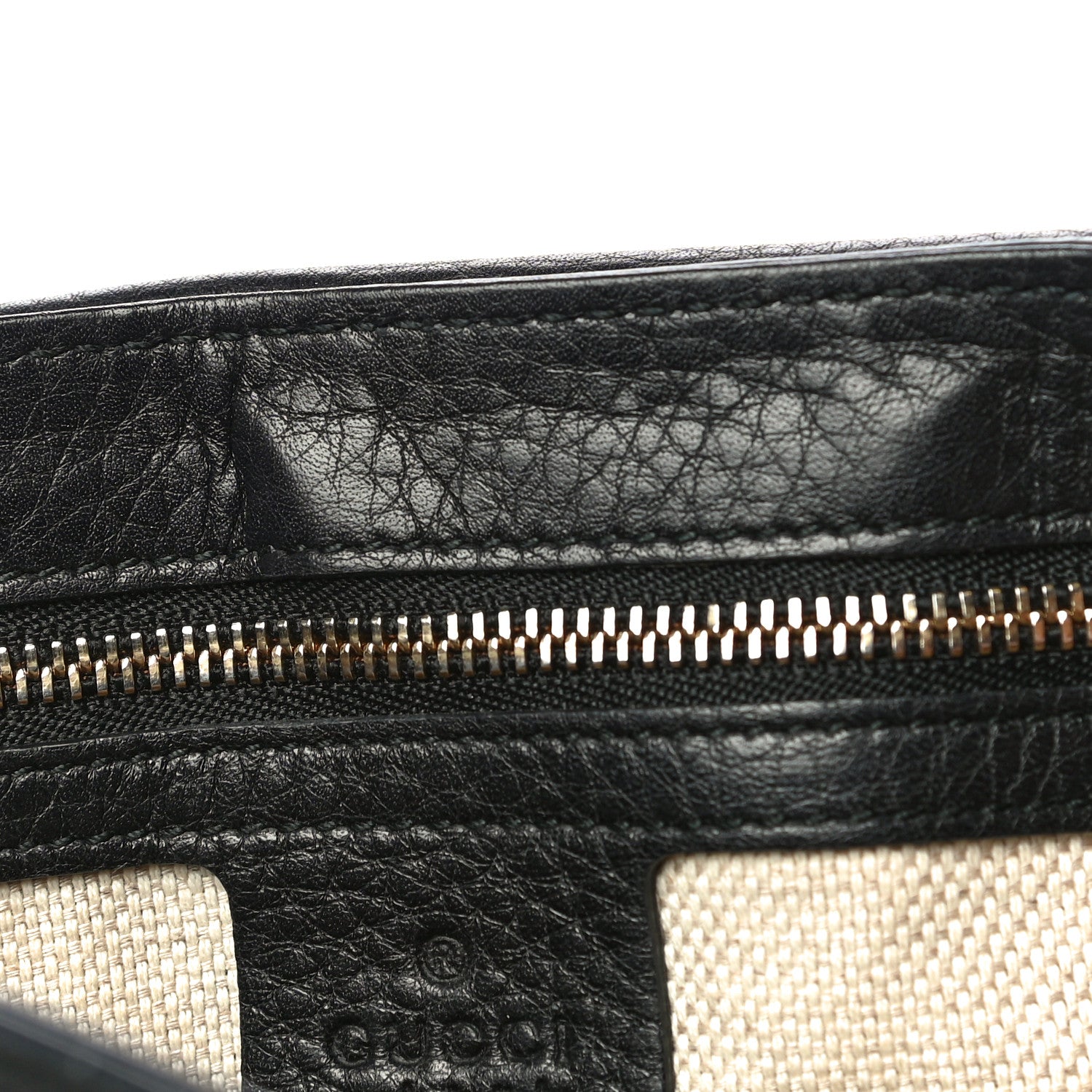 Gucci Pebbled Calfskin Medium Soho Flap Crossbody Black 12 of 21
