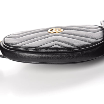 Gucci Calfskin Matelasse GG Marmont 2.0 Multi Belt Bag 85 34 Black 13 of 15