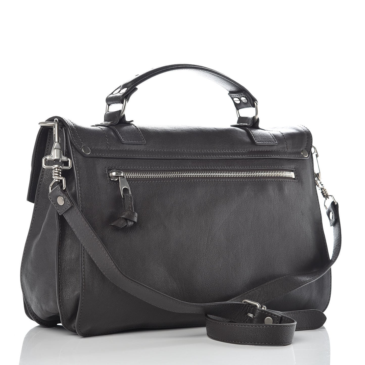 Lambskin Medium PS1 Satchel Pepe
