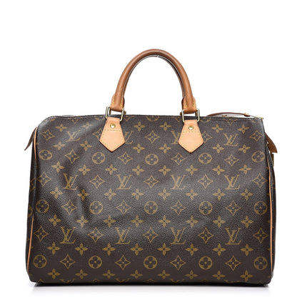 Louis Vuitton Monogram Speedy 35 1 of 17