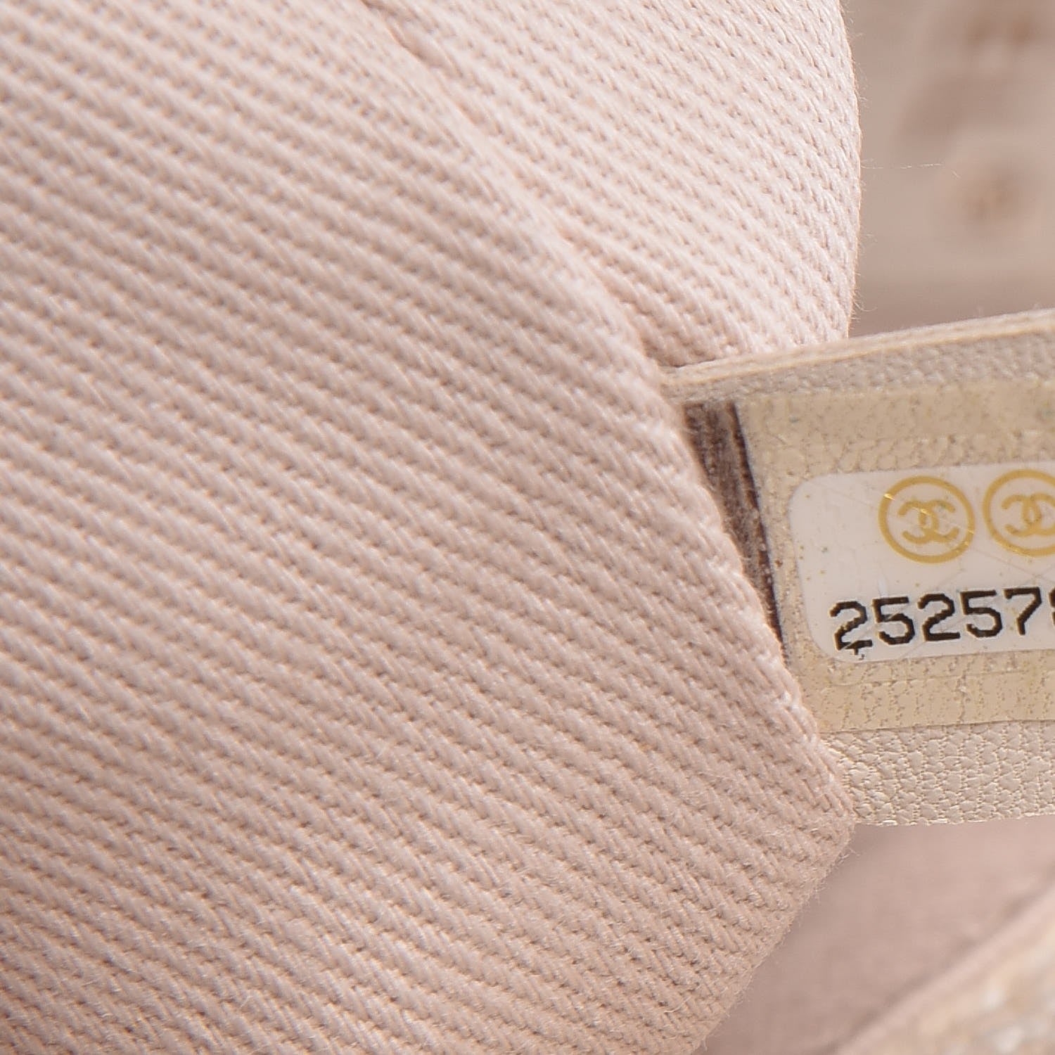 Chanel Canvas Large Deauville Tote Light Beige 7 of 8