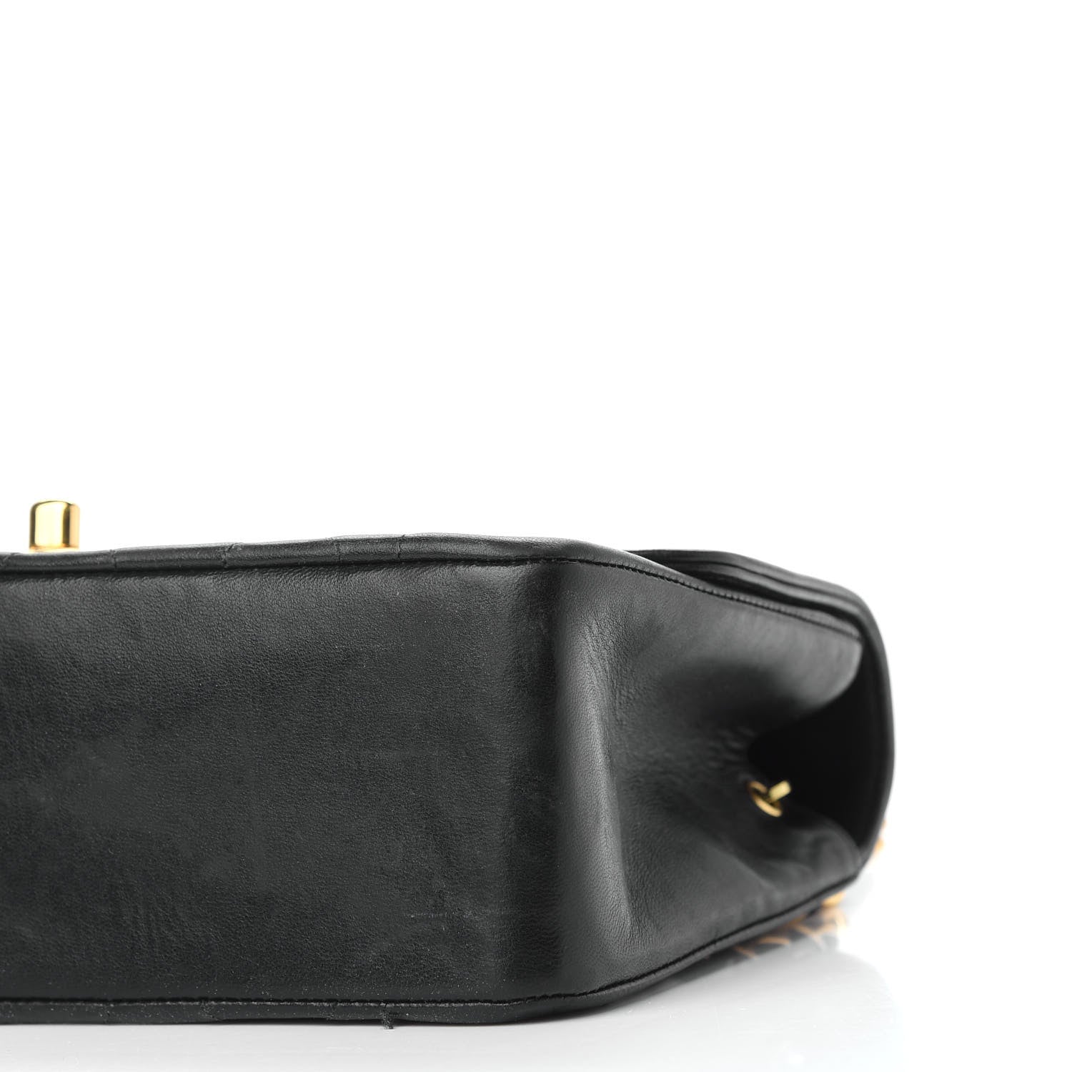 Chanel Lambskin Quilted Small Single Flap Black 8 of 10