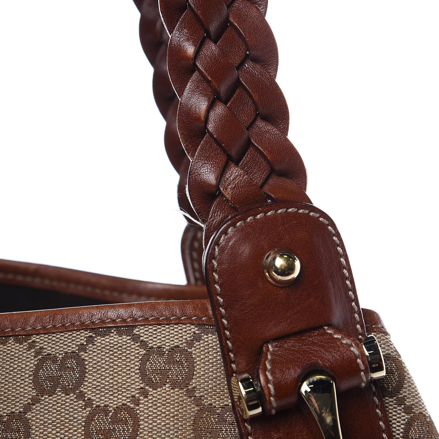 Gucci Monogram Medium Pelham Shoulder Bag Brown 13 of 14