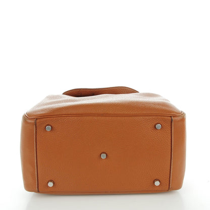 Hermes Taurillon Clemence Lindy 30 Gold 12 of 15