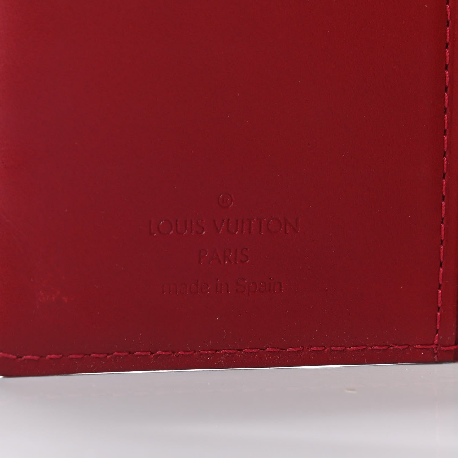 Louis Vuitton Vernis Small Ring Agenda Cover Pomme D'Amour 6 of 7