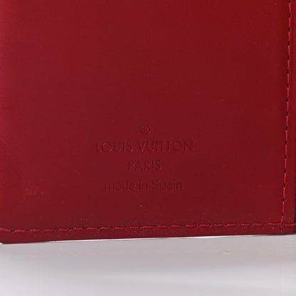Louis Vuitton Vernis Small Ring Agenda Cover Pomme D'Amour 6 of 7