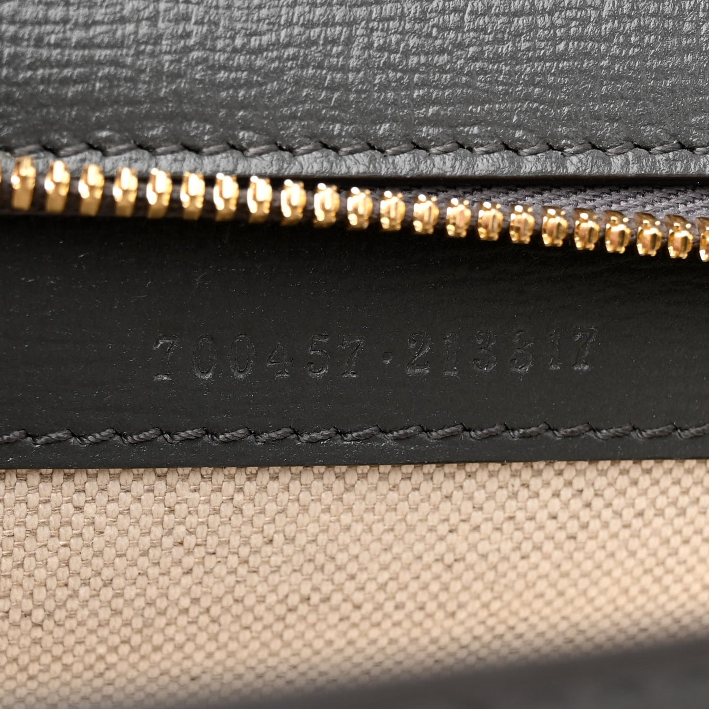 Azalea Calfskin Web Horsebit 1955 Shoulder Bag Graphite Grey