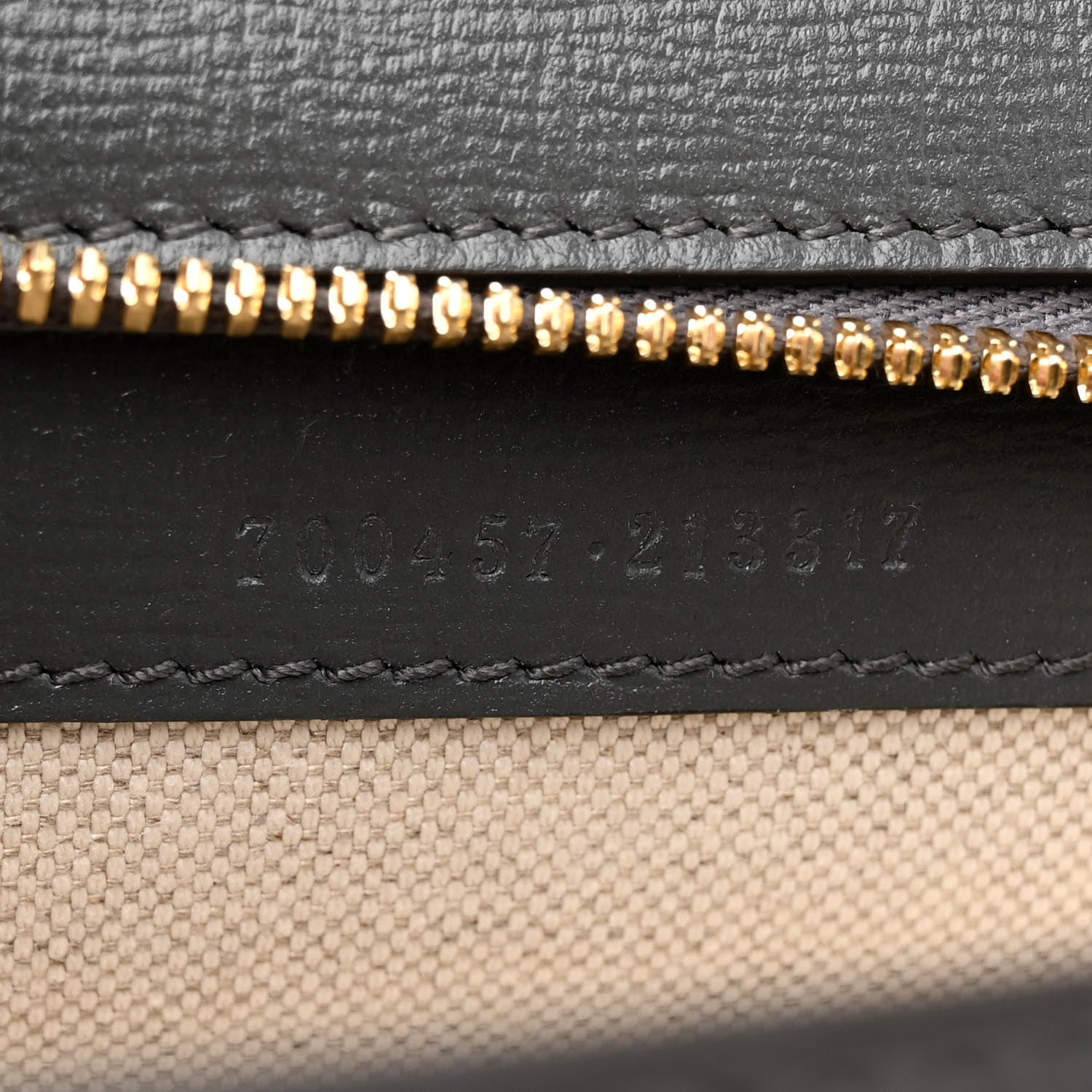 Gucci Azalea Calfskin Web Horsebit 1955 Shoulder Bag Graphite Grey 7 of 12