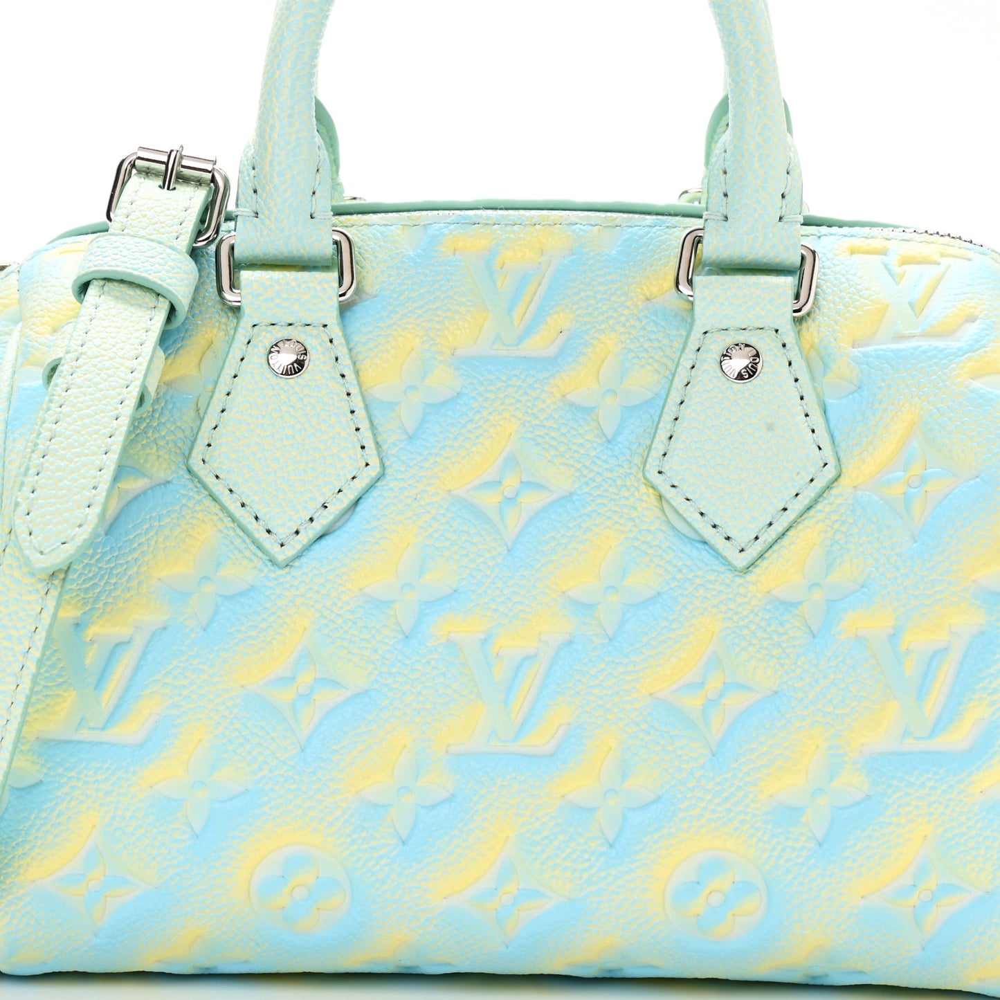 Empreinte Monogram Summer Stardust Speedy 20 Water Green