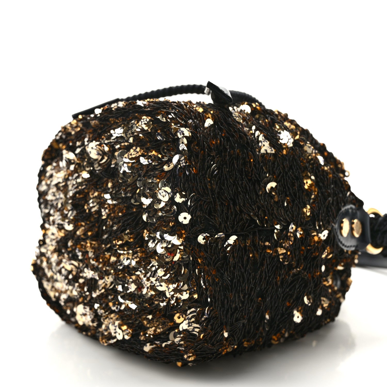 Louis Vuitton LOUIS VUITTON Sequin Mini Noe Rococo Gold 9 of 9