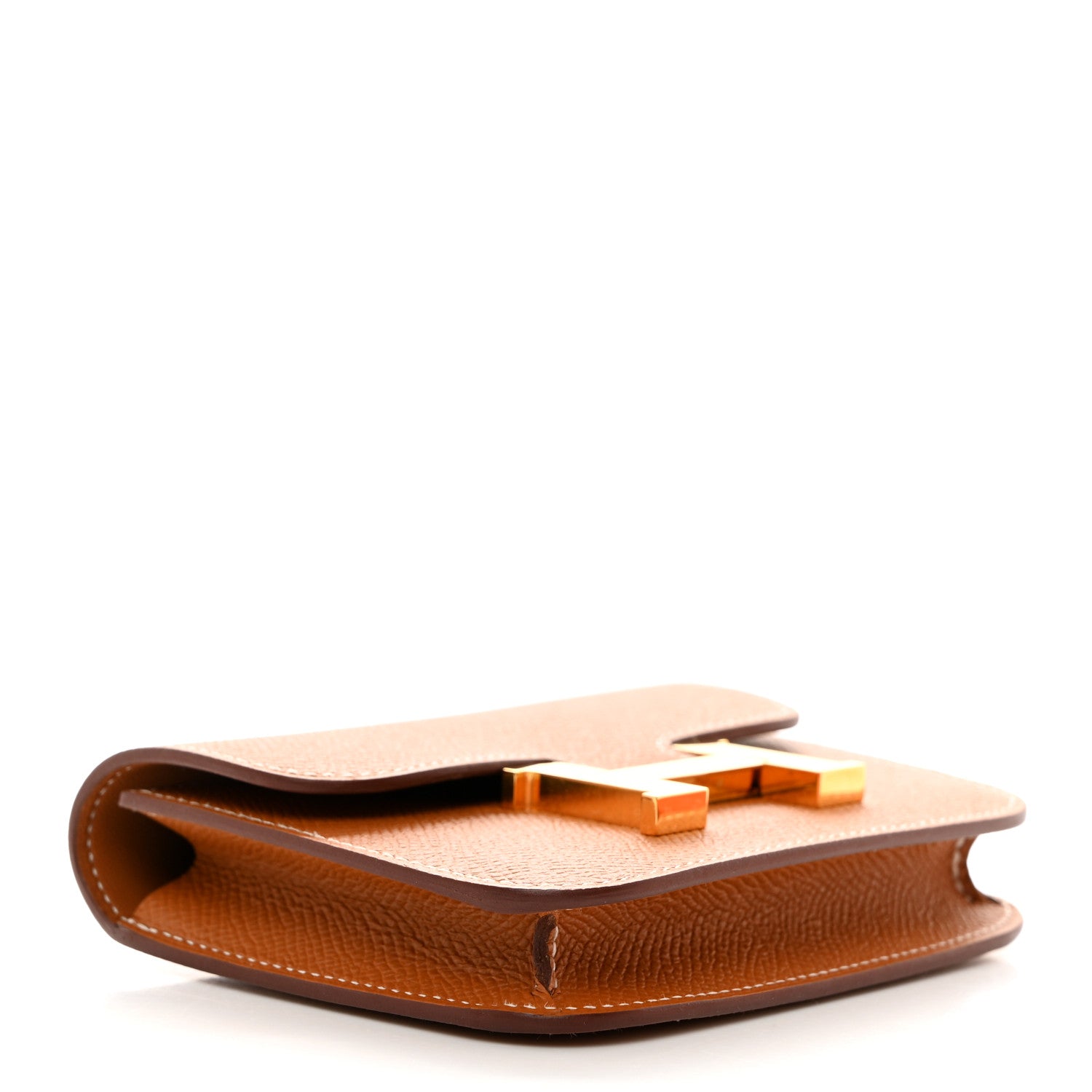 Hermes Epsom Constance Slim Wallet Gold 5 of 9