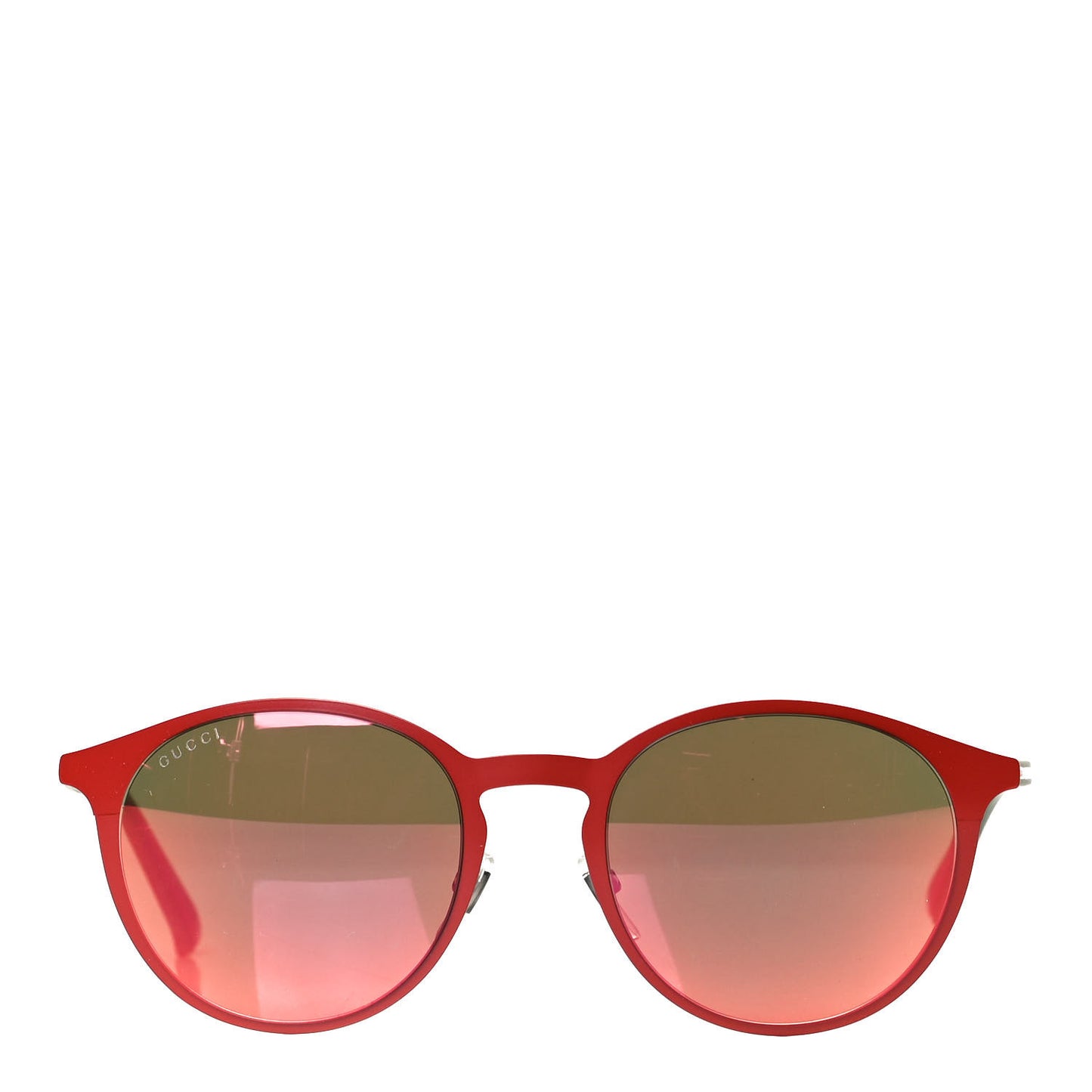 Round Sunglasses GG0504S Red Green
