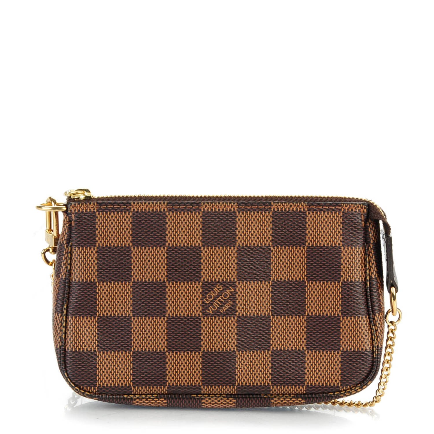Louis Vuitton Damier Ebene Mini Pochette Accessories 1 of 7