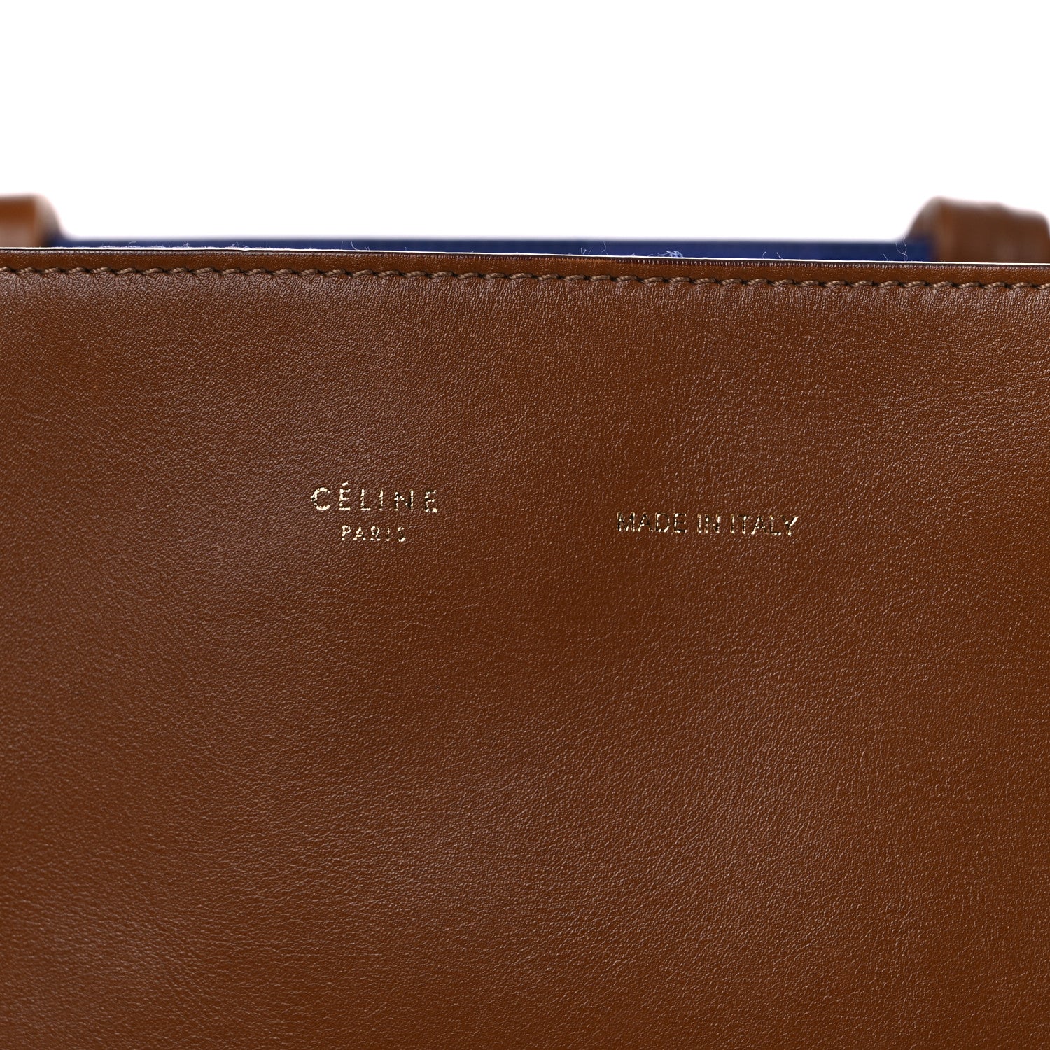 Celine Sleek Calfskin Small Cabas Phantom Tan 16 of 21
