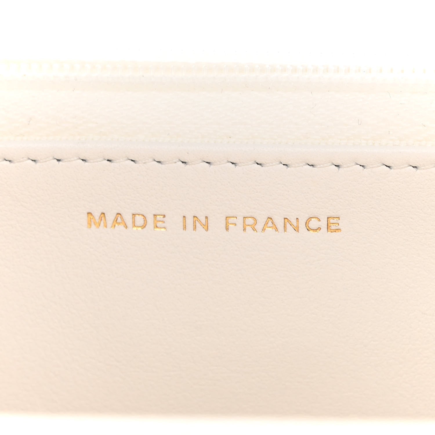 Chanel Caviar Quilted Wallet On Chain WOC White 7 of 11
