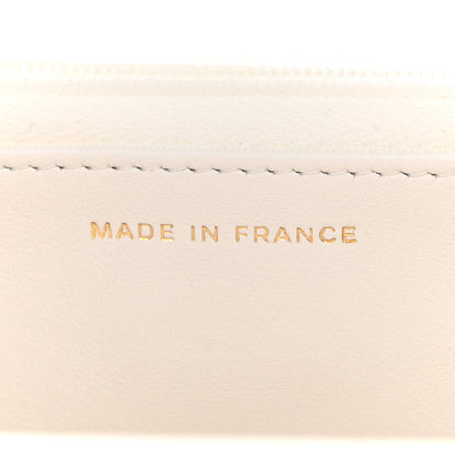 Chanel Caviar Quilted Wallet On Chain WOC White 7 of 11