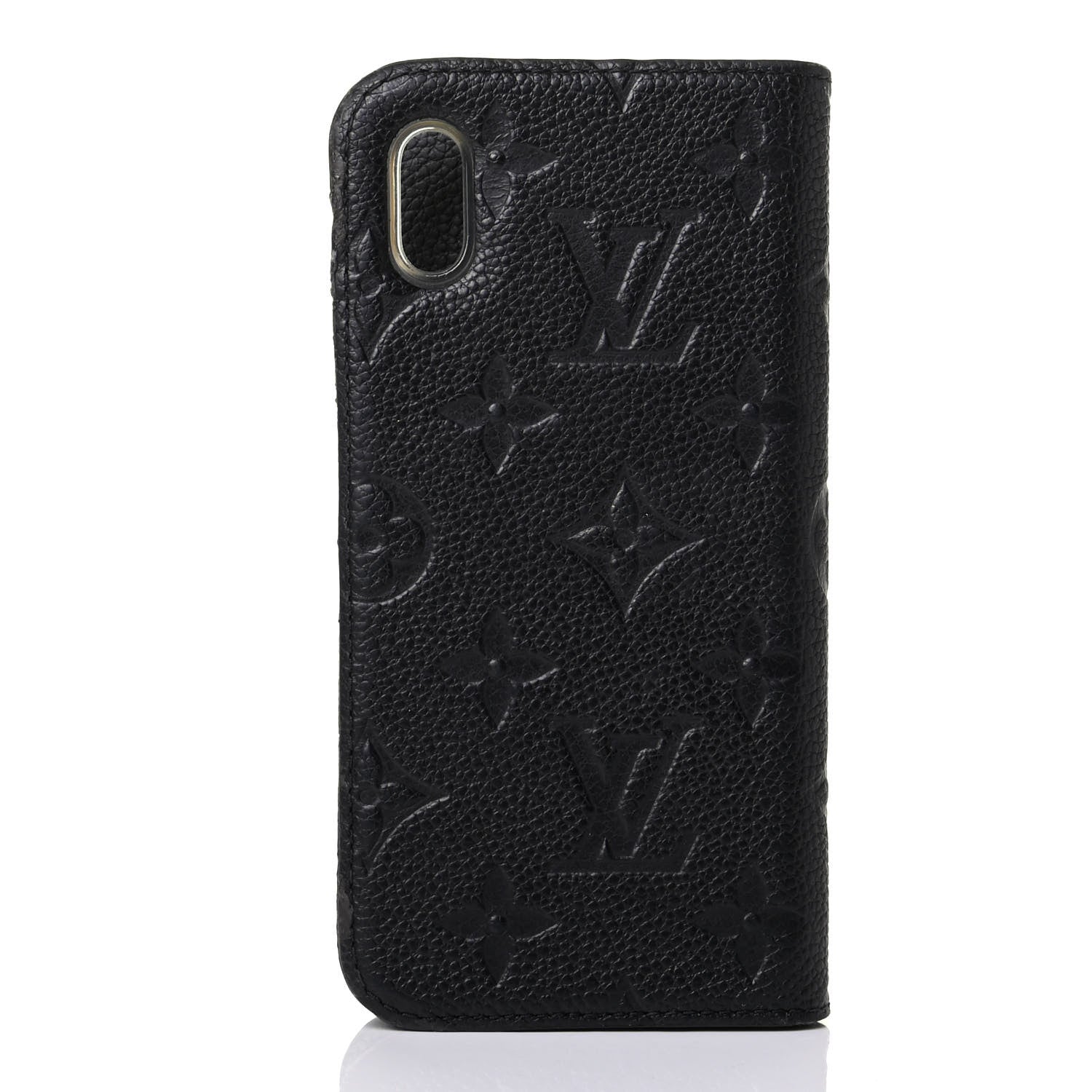 Louis Vuitton Empreinte iPhone X/XS Folio Case Black 2 of 6