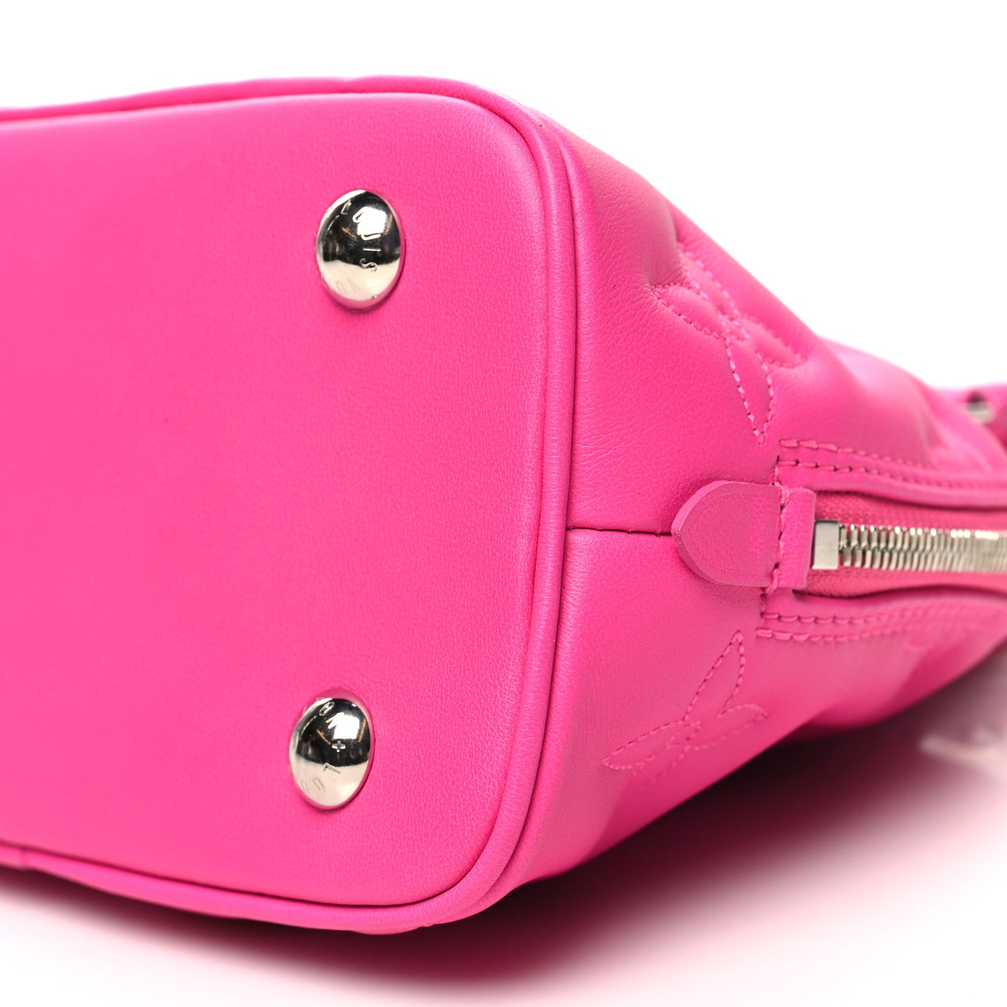 Calfskin Bubblegram Alma BB Rose Miami