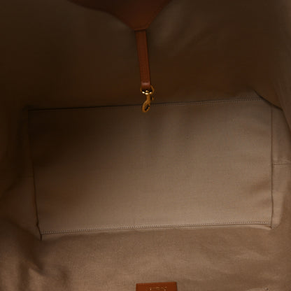Saint Laurent Canvas Calfskin Y Tote Desert Dust Brick 5 of 10