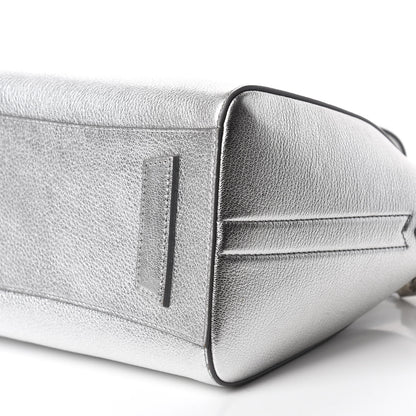 Givenchy Metallic Sugar Goatskin Small Antigona Silver 7 of 11