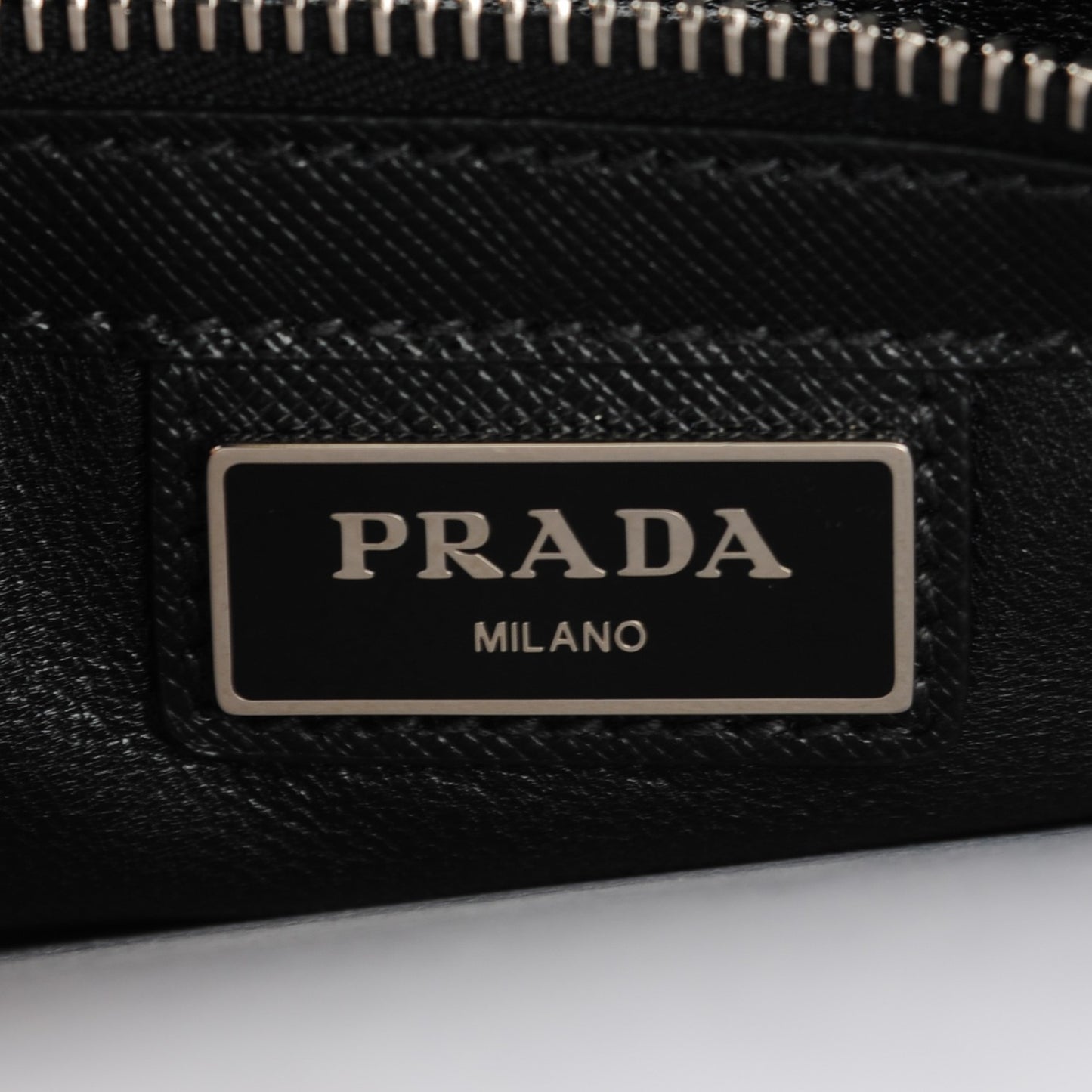 Saffiano Clutch Black