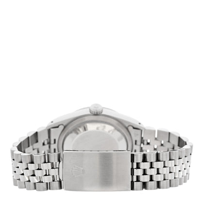 Rolex Stainless Steel 36mm Oyster Perpetual Datejust Watch Silver 16220 3 of 4