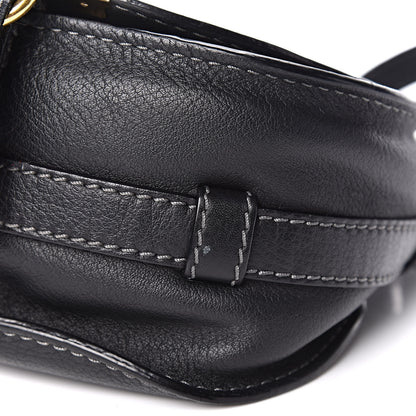 Chloe Calfskin Mini Marcie Round Crossbody Bag Black 10 of 13