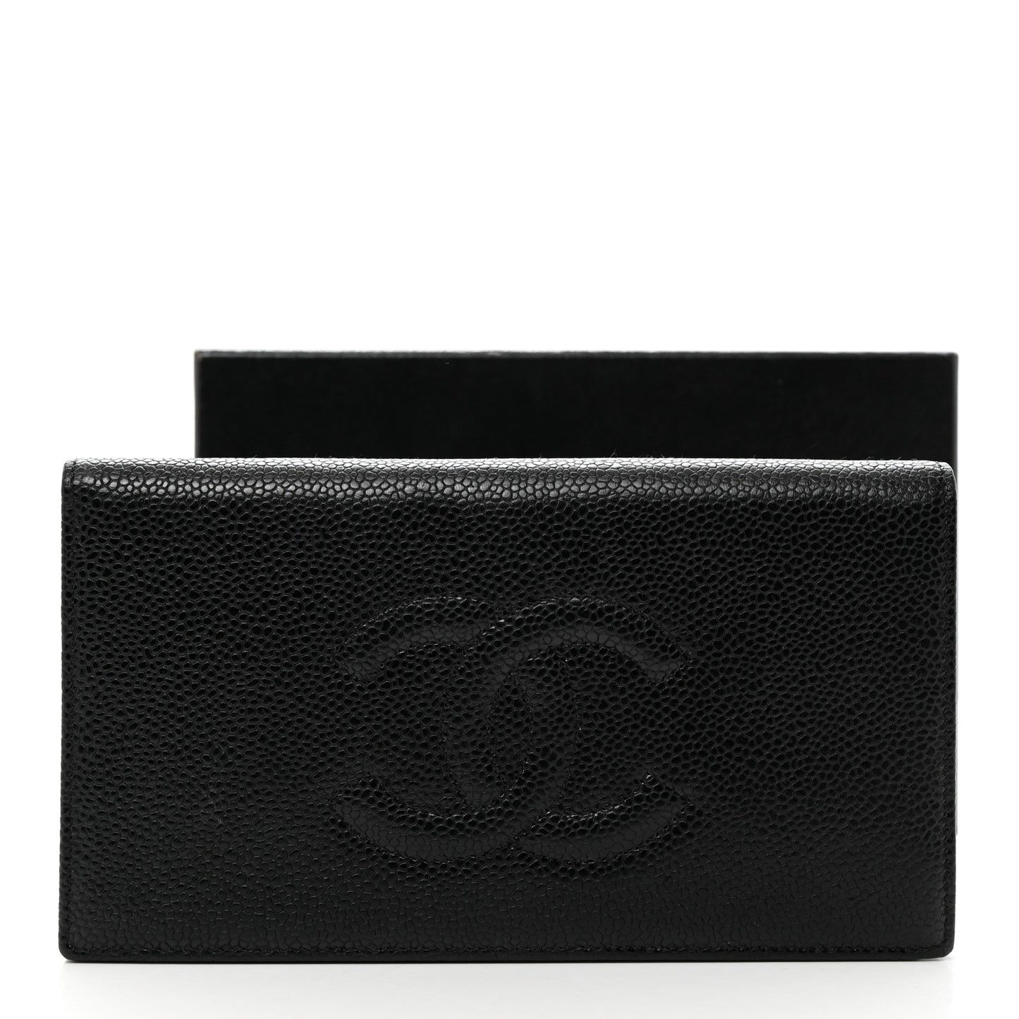 Caviar Timeless CC Yen Wallet Black