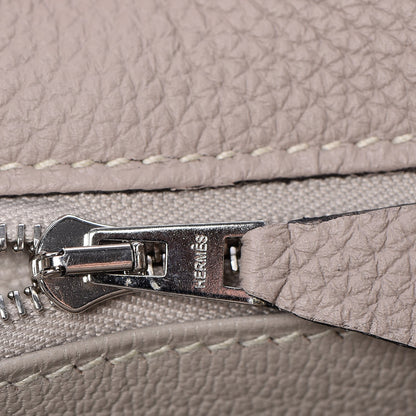 Hermes Togo Kelly Retourne 40 Gris Tourterelle 12 of 32