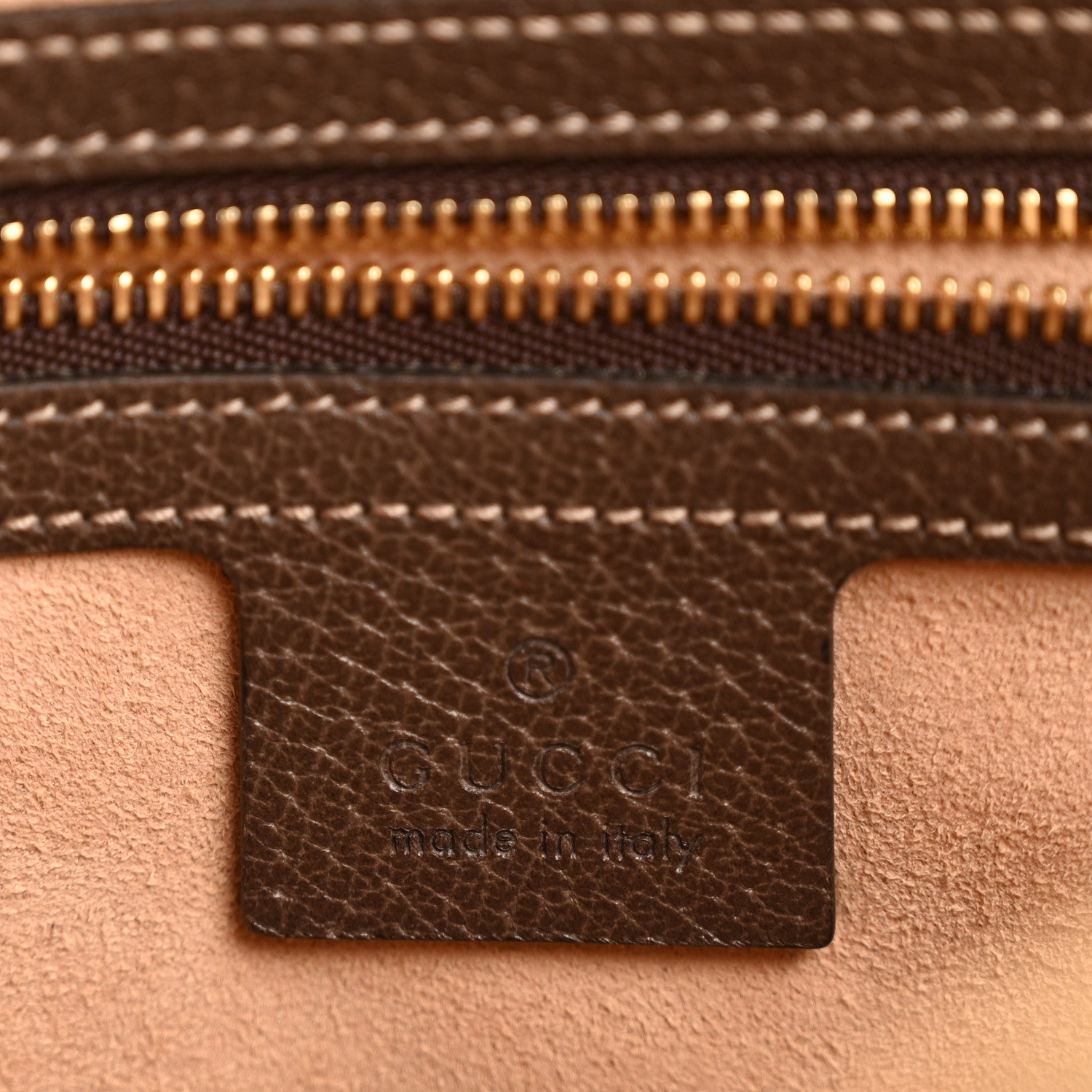 Gucci GG Supreme Monogram Web Small Ophidia Shoulder Bag Brown 6 of 15