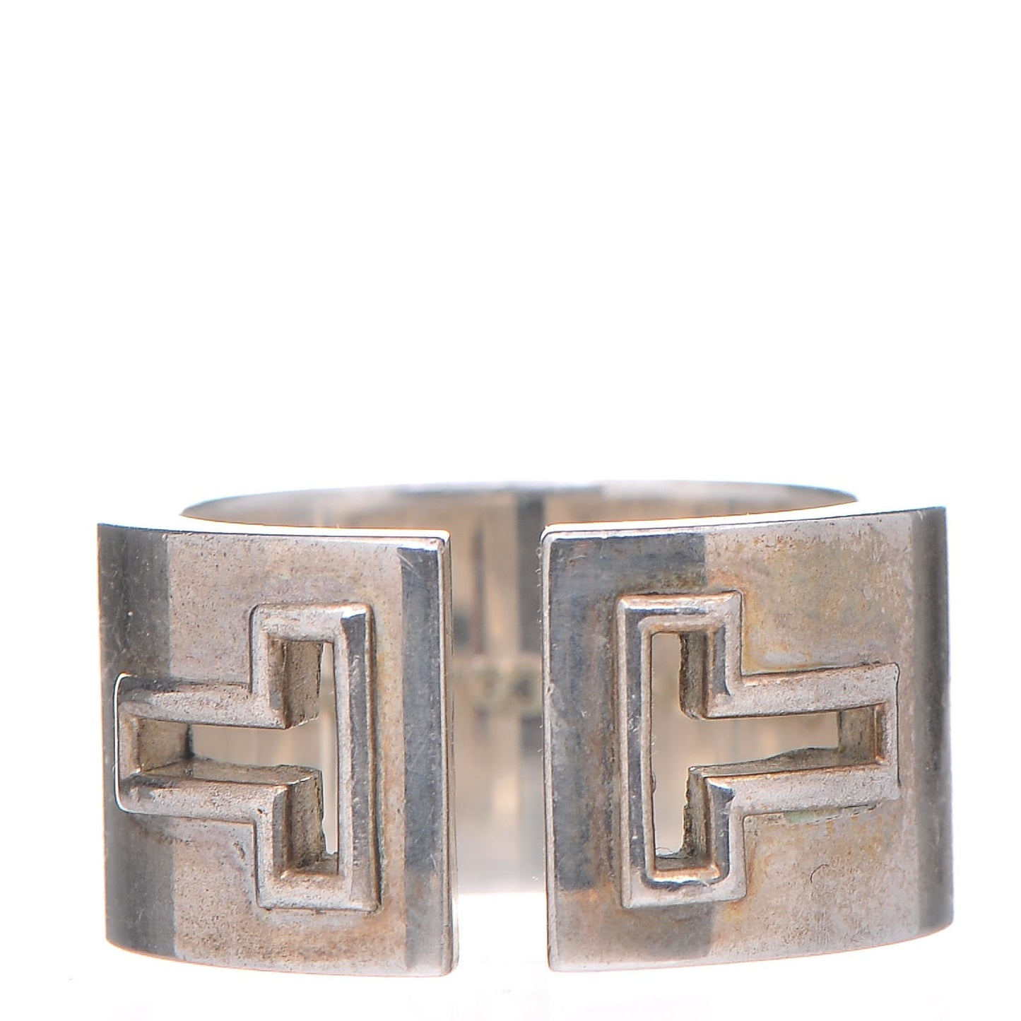 Sterling Silver T Cutout Ring 49.5 5