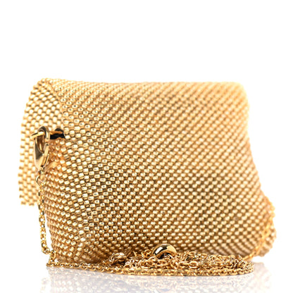 Fendi Glass Vitello King Beaded Mini Pico Baguette Charm Semolino 2 of 5