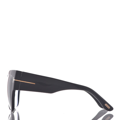 Tom Ford Acetate Anoushka Cat Eye Sunglasses TF371 Black 2 of 8