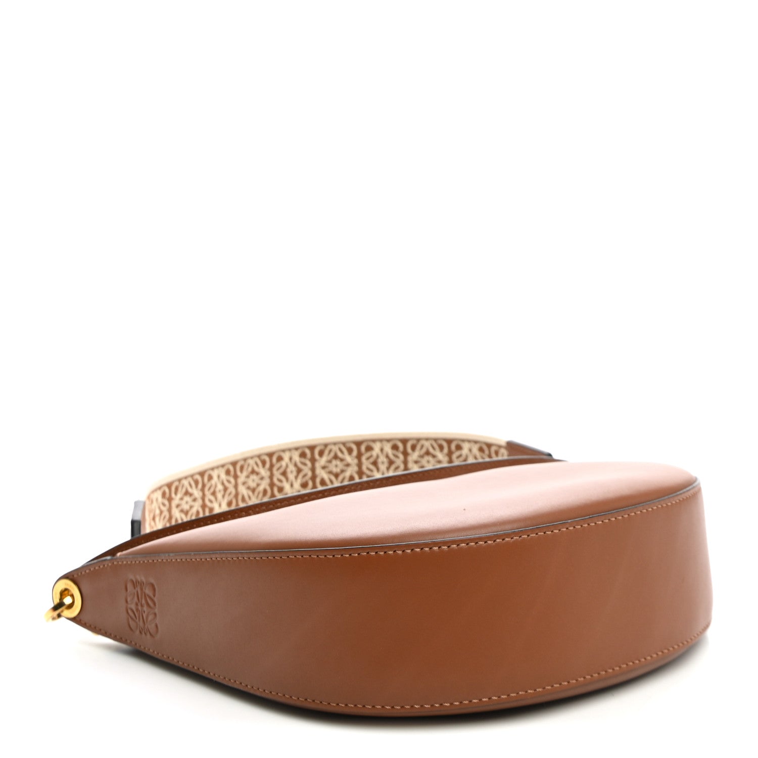 Loewe Satin Calfskin Jacquard Luna Bag Pecan 3 of 8