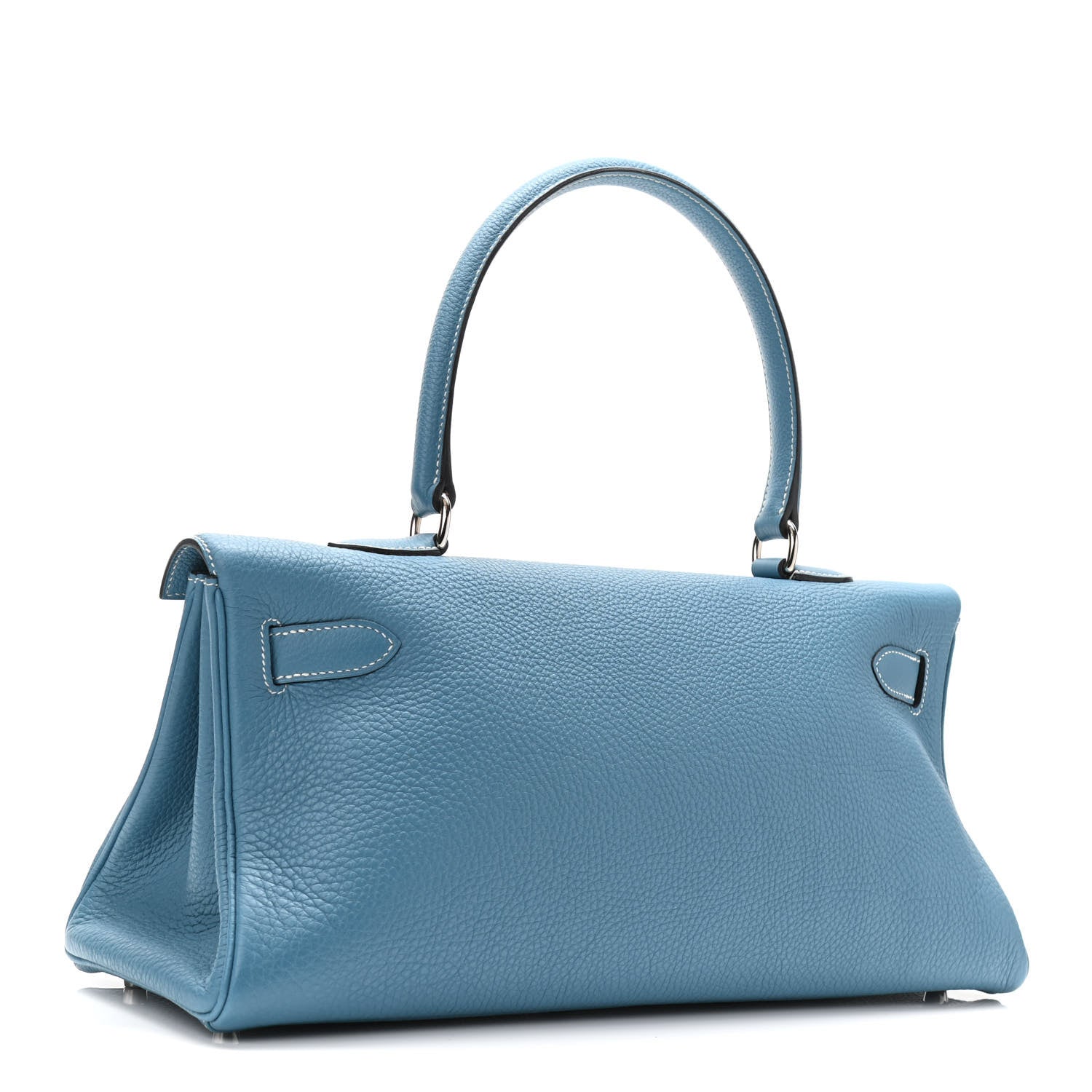 Hermes Togo Shoulder Kelly 40 Blue Jean 3 of 10