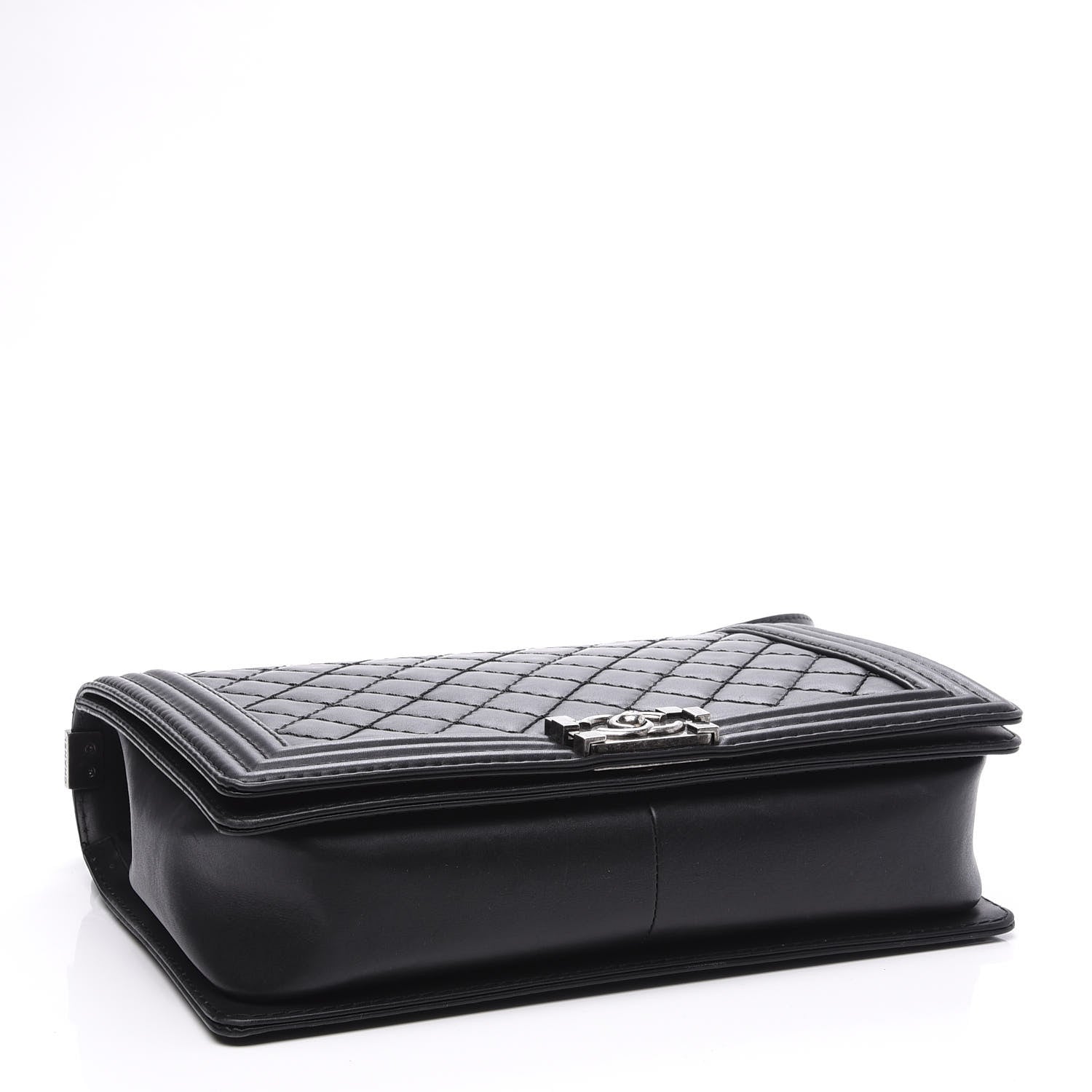 Chanel Calfskin Quilted Large Boy Flap Black 3 of 10