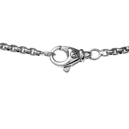 David Yurman Sterling Silver 2.7mm Small Box Chain Necklace 22" 4 of 4