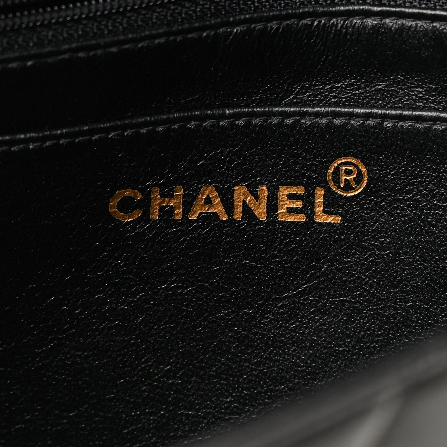 Lambskin Quilted Small Single Flap Black