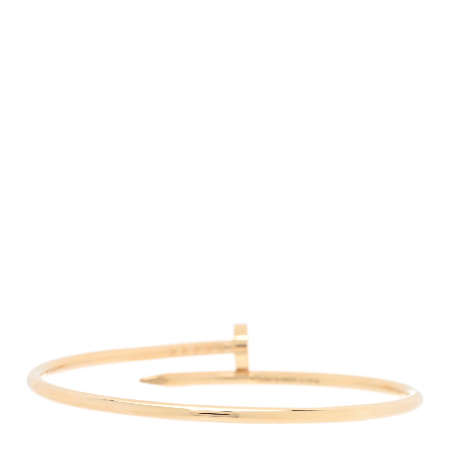18K Yellow Gold Small Juste Un Clou Bracelet 16