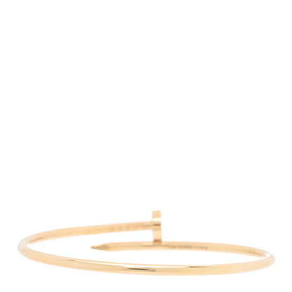 Cartier 18K Yellow Gold Small Juste Un Clou Bracelet 16 2 of 4