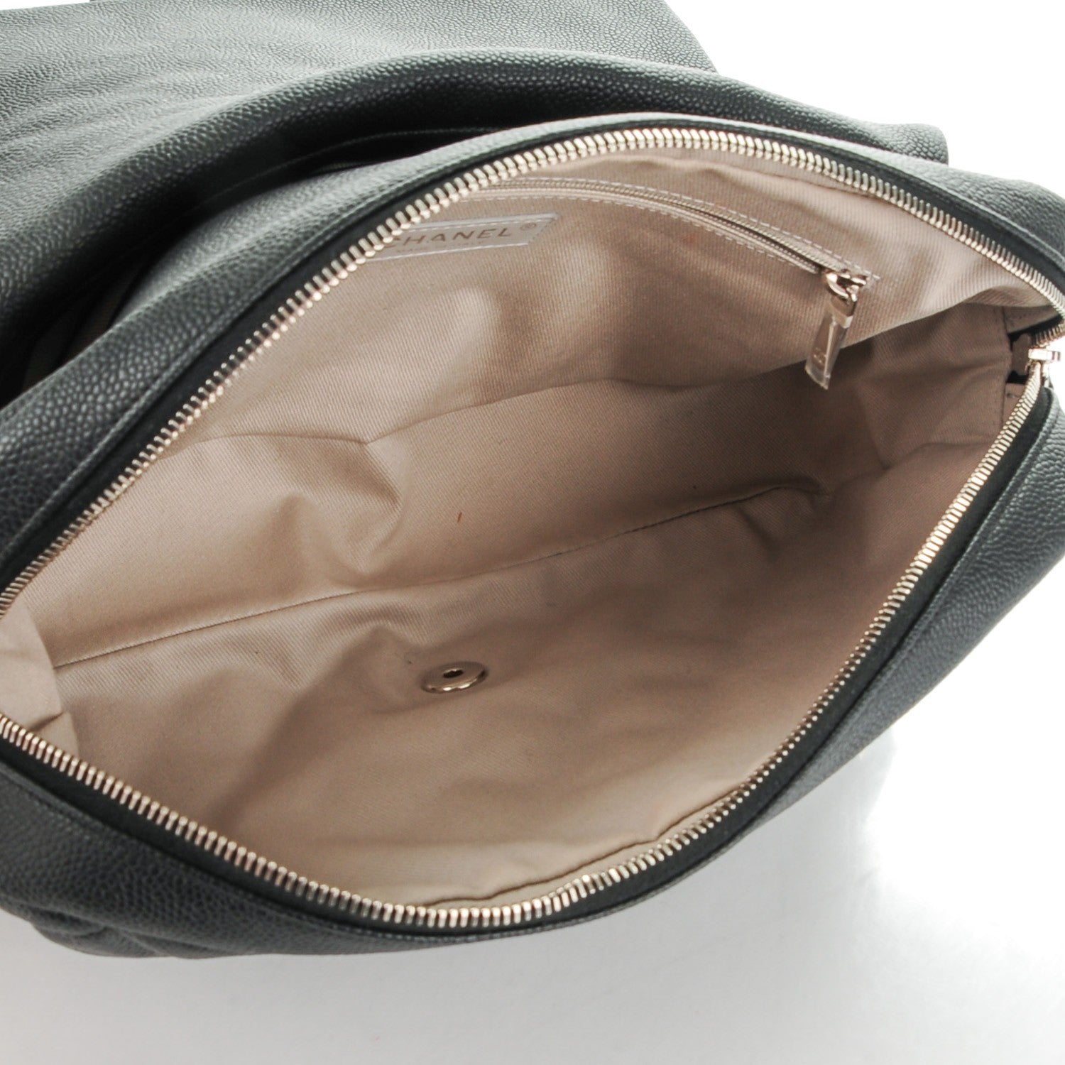 Chanel Caviar Quilted Jumbo Easy Flap Black 5 of 8