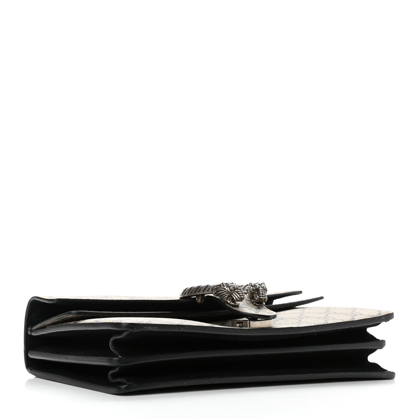 GG Supreme Monogram Small Dionysus Shoulder Bag Black