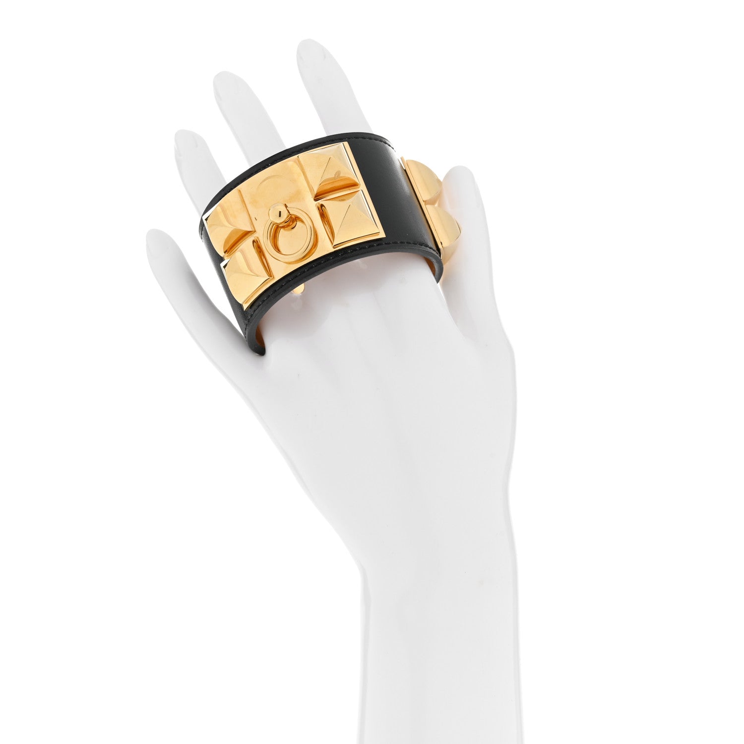 Hermes Box Collier de Chien CDC Bracelet S Black 2 of 9
