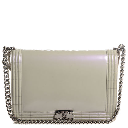Chanel Glazed Calfskin Large Boy Flap Iridescent 1 of 7