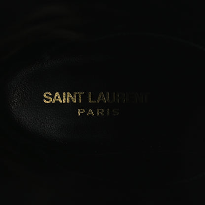 Saint Laurent Vitello Marilyn Hacker 70mm Luz Boots 39 Black 9 of 11